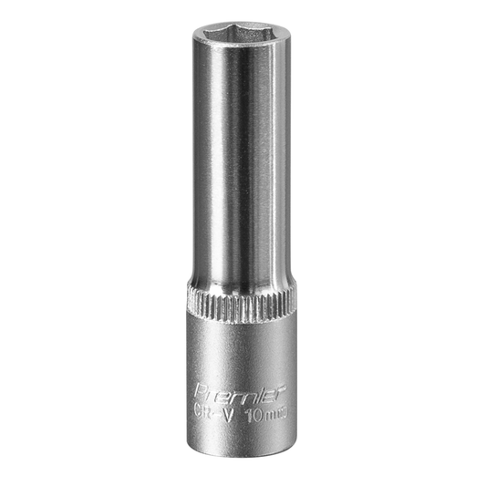 Premier S3810D Premier Deep Socket 3/8"Sq Drive 10mm