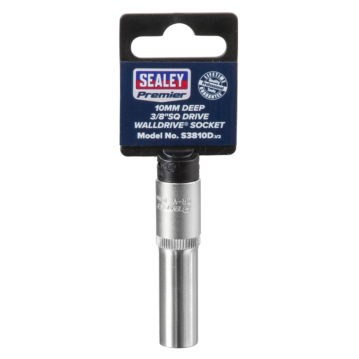 Premier S3810D Premier Deep Socket 3/8"Sq Drive 10mm