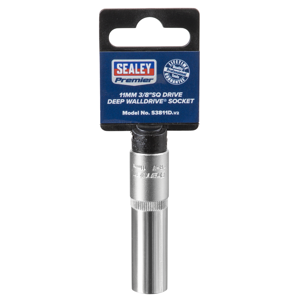 Premier S3811D Premier Deep Socket 3/8"Sq Drive 11mm