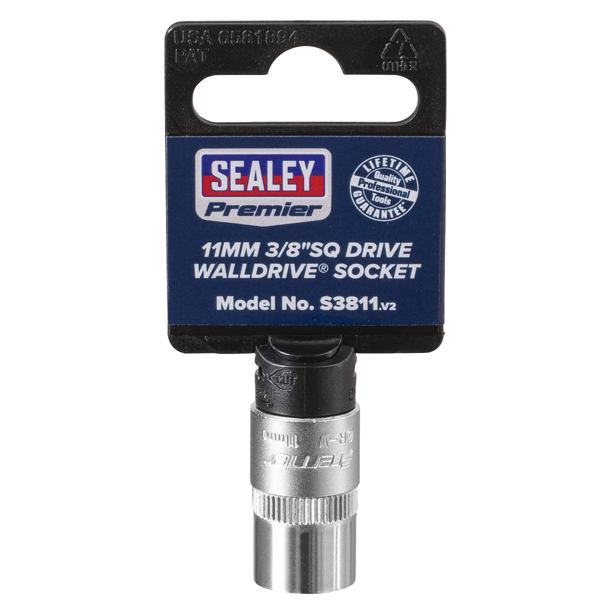 Premier S3811 Premier Socket 3/8"Sq Drive 11mm