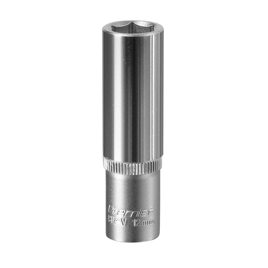 Premier S3812D Premier Deep Socket 3/8"Sq Drive 12mm