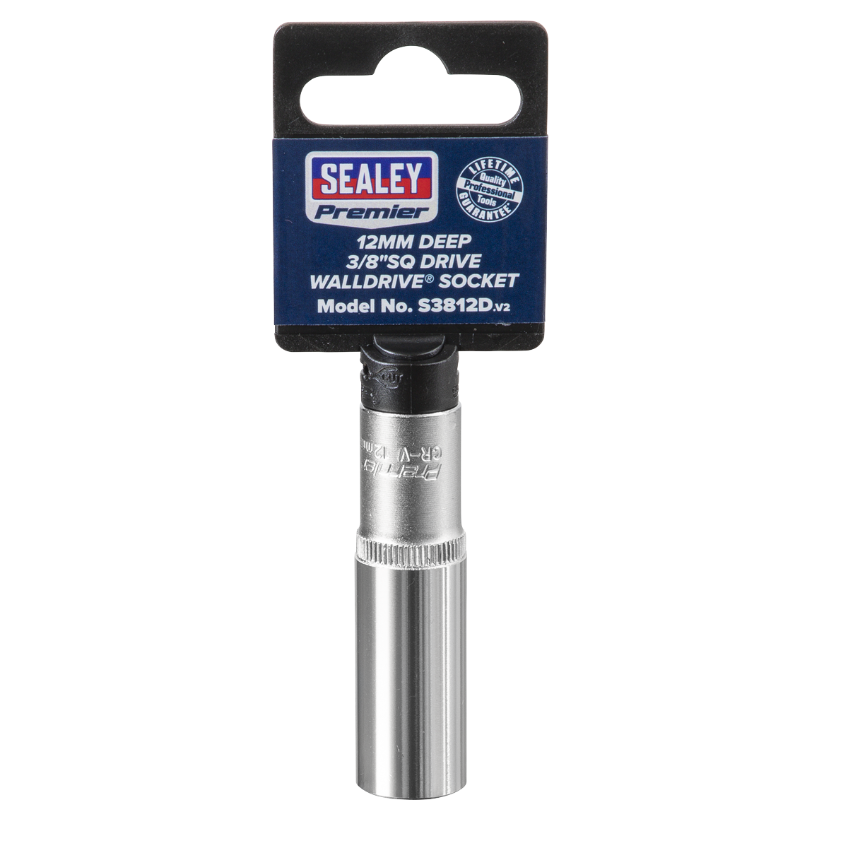 Premier S3812D Premier Deep Socket 3/8"Sq Drive 12mm