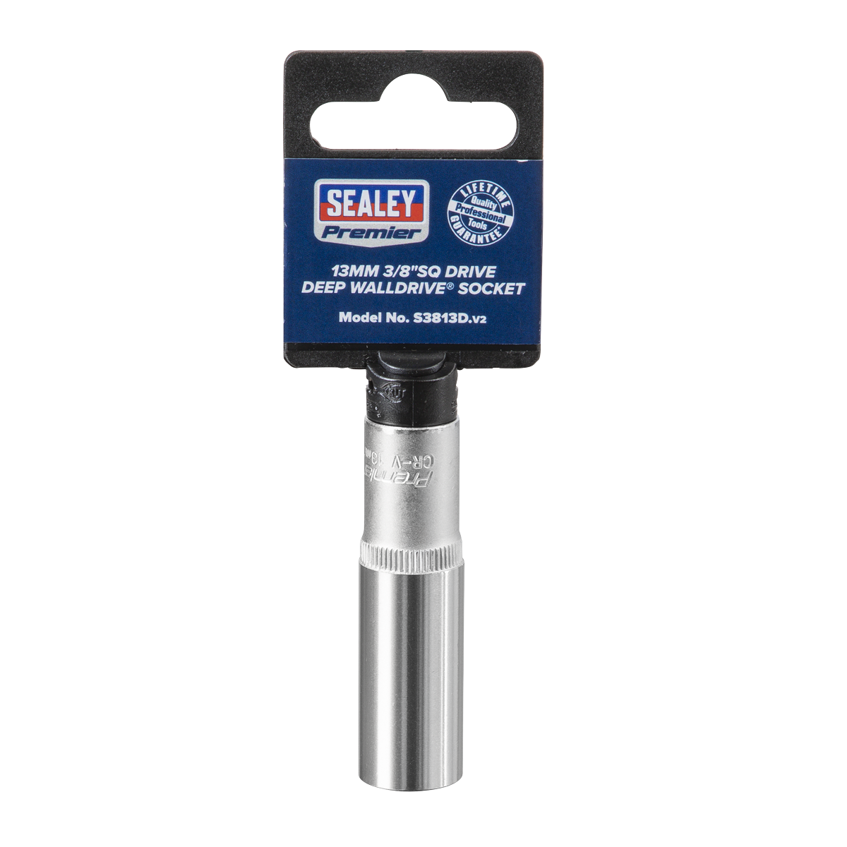 Premier S3813D Premier Deep Socket 3/8"Sq Drive 13mm