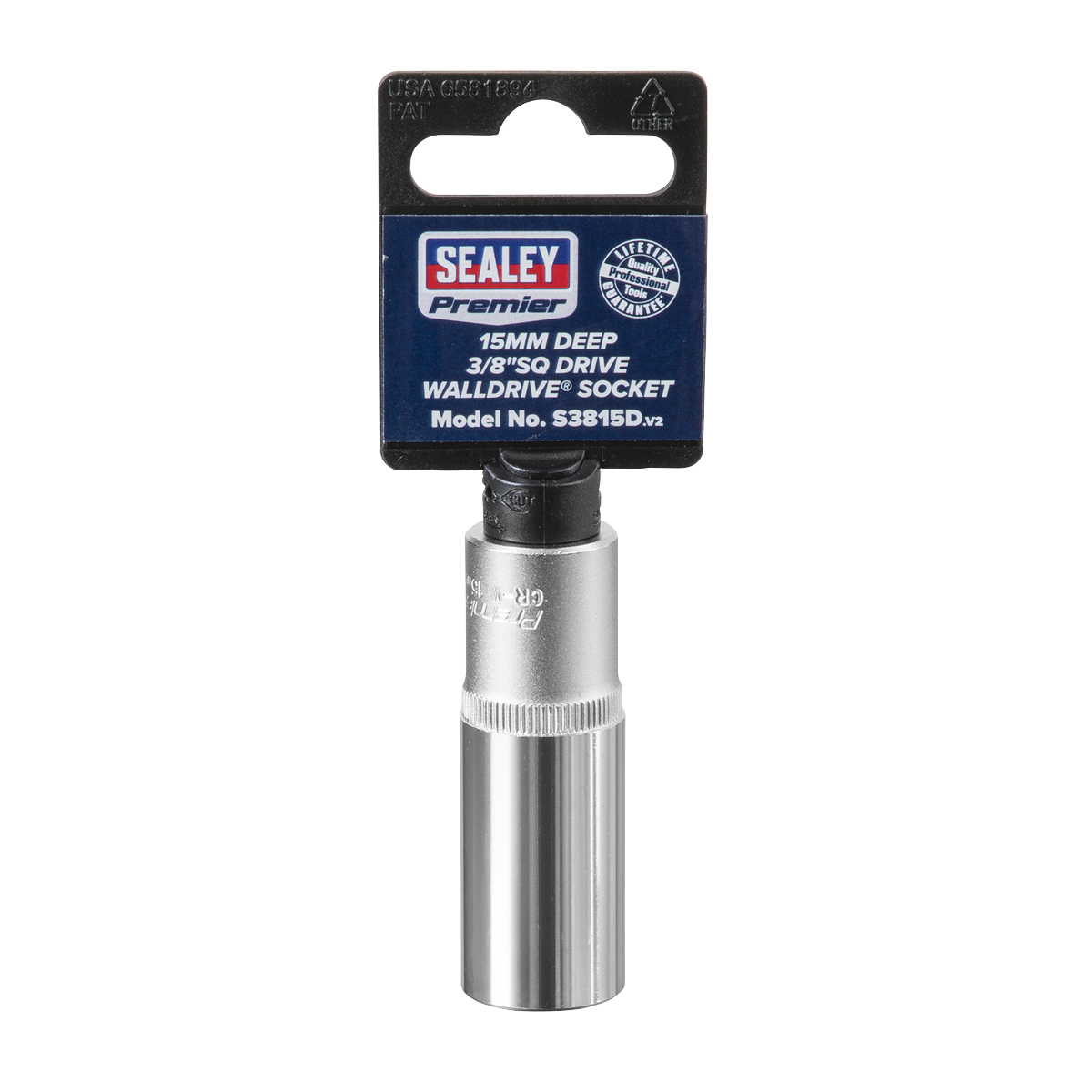 Premier S3815D Premier Deep Socket 3/8"Sq Drive 15mm