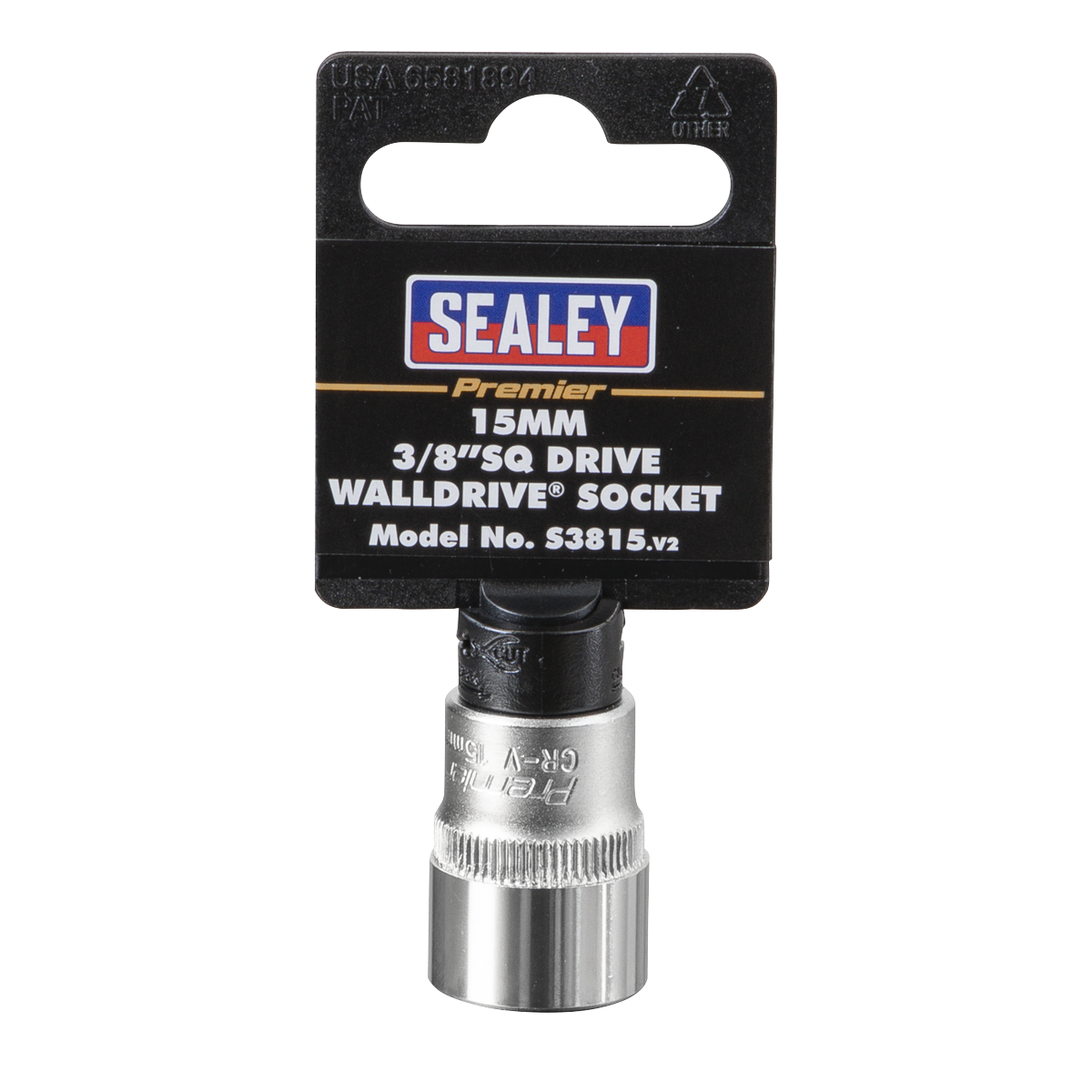 Premier S3815 Premier Socket 3/8"Sq Drive 15mm