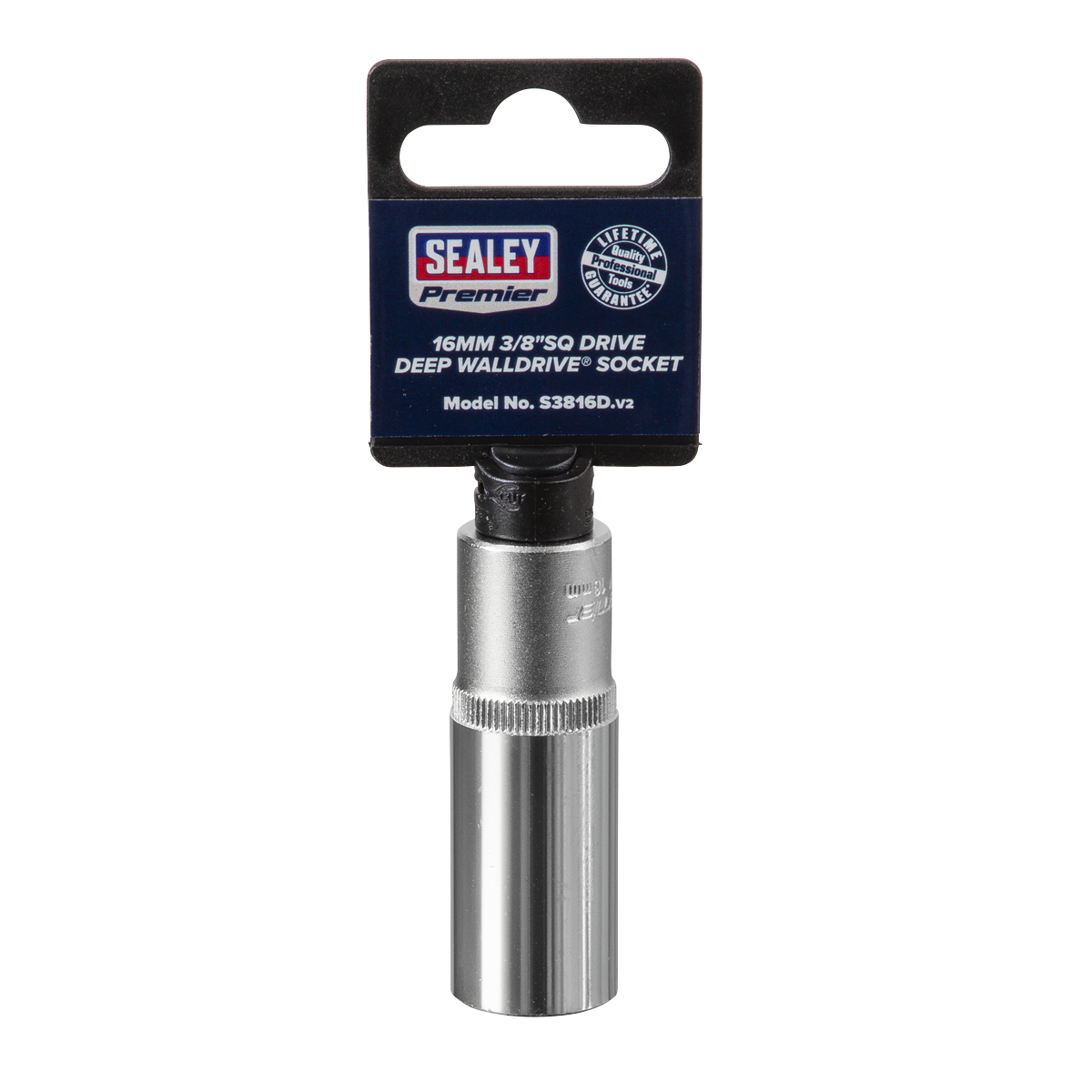 Premier S3816D Premier Deep Socket 3/8"Sq Drive 16mm