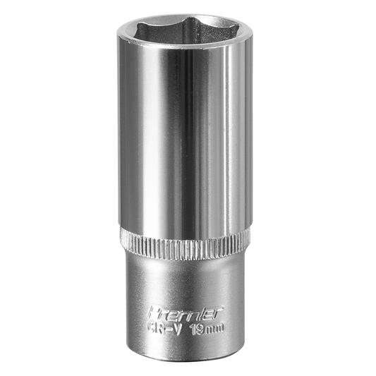 Premier S3819D Premier Deep Socket 3/8"Sq Drive 19mm