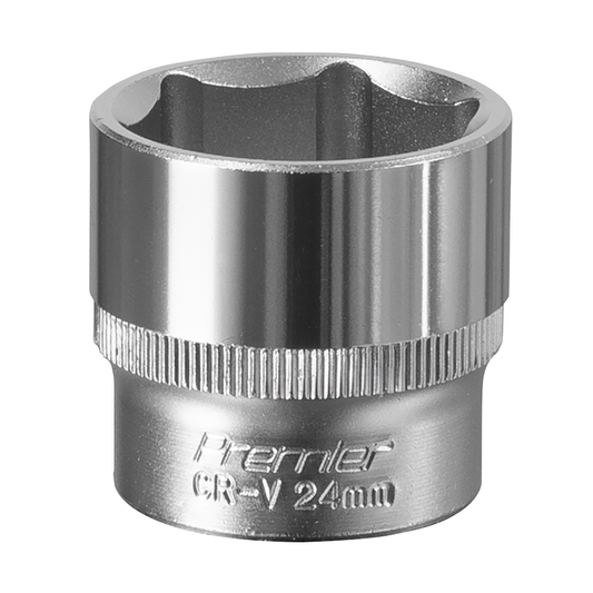 Premier S3824 Premier Socket 3/8"Sq Drive 24mm