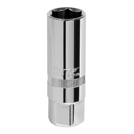 Premier S38SP10 Premier Spark Plug Socket 3/8"Sq Drive 16mm