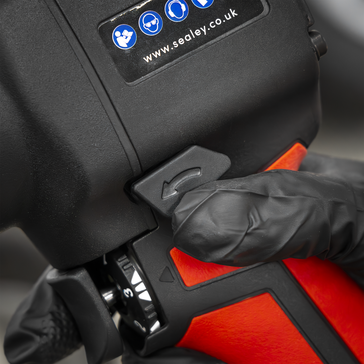 Premier SA6002S Premier Twin Hammer Stubby Air Impact Wrench 1/2"Sq Drive