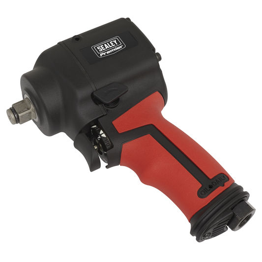 Premier SA6002S Premier Twin Hammer Stubby Air Impact Wrench 1/2"Sq Drive