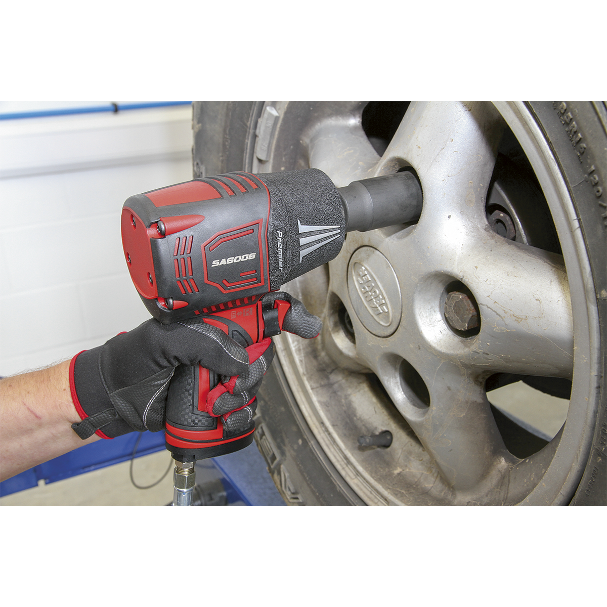 Premier SA6006 Premier Twin Hammer Composite Air Impact Wrench 1/2"Sq Drive