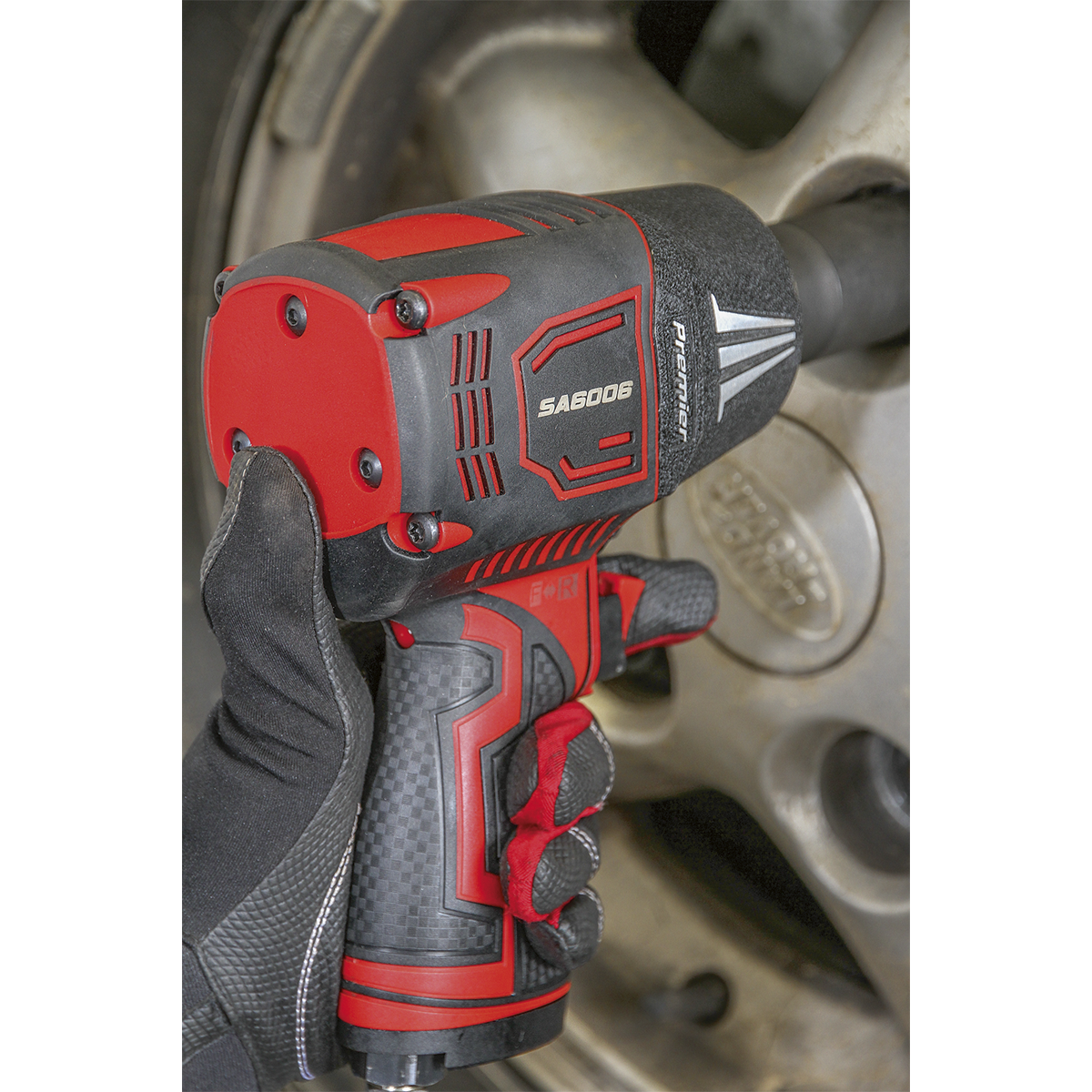 Premier SA6006 Premier Twin Hammer Composite Air Impact Wrench 1/2"Sq Drive