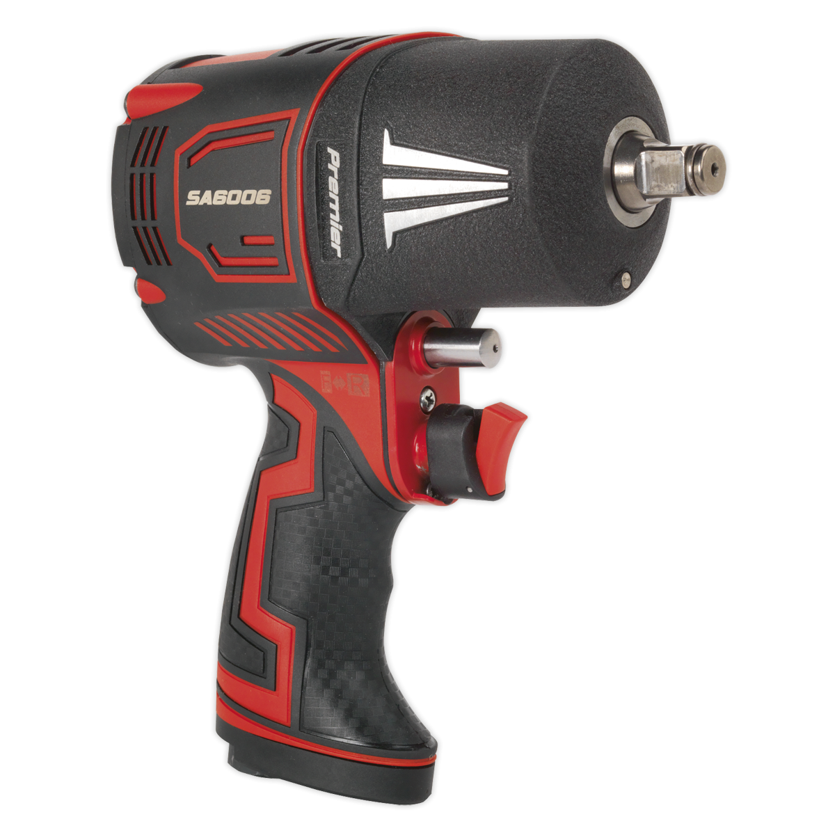 Premier SA6006 Premier Twin Hammer Composite Air Impact Wrench 1/2"Sq Drive