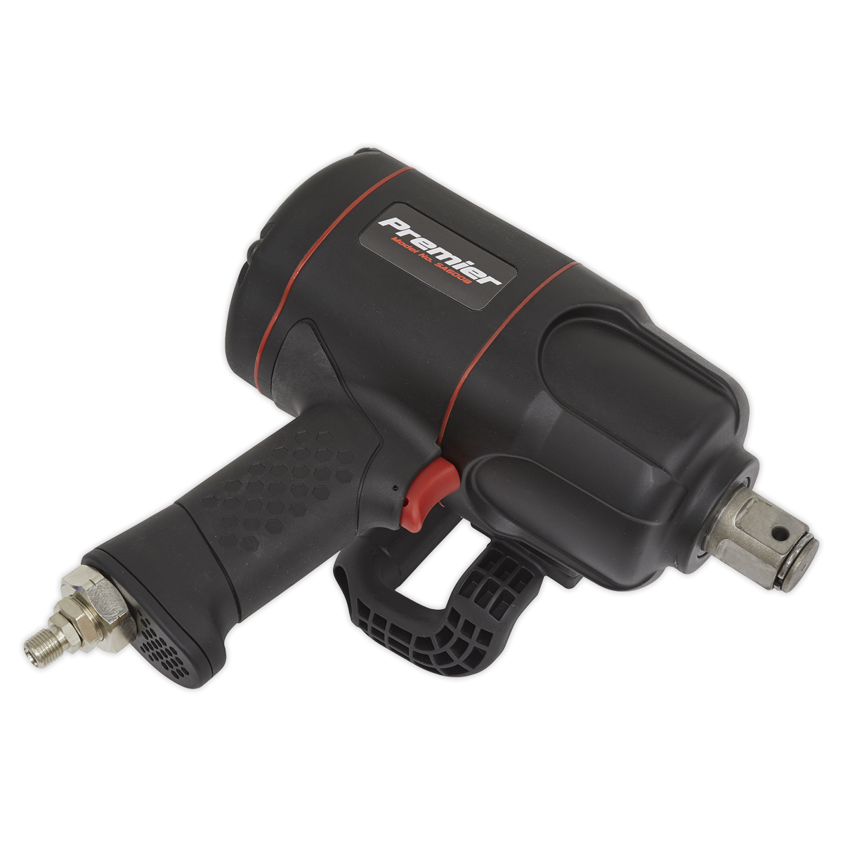 Premier SA6008 Premier Twin Hammer Composite Air Impact Wrench 1"Sq Drive
