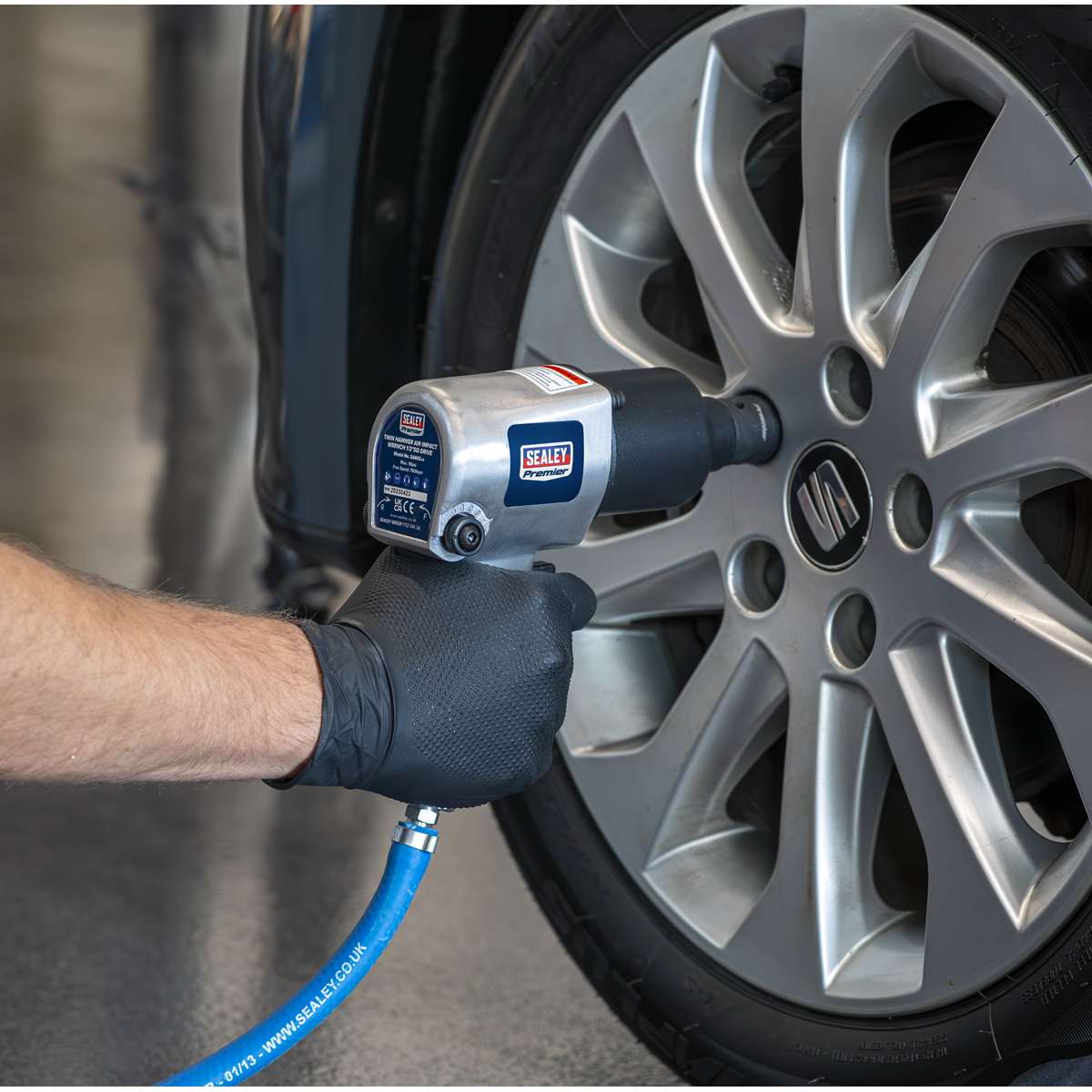 Premier SA602 Premier Twin Hammer Air Impact Wrench 1/2"Sq Drive