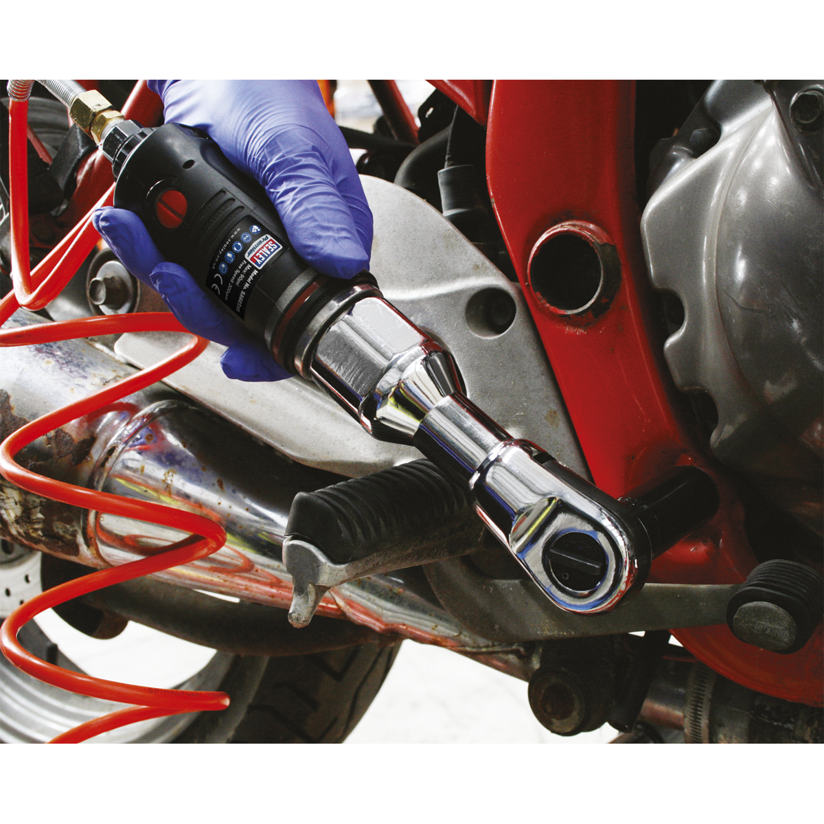 Premier SA607 Premier Air Ratchet Wrench 3/8"Sq Drive