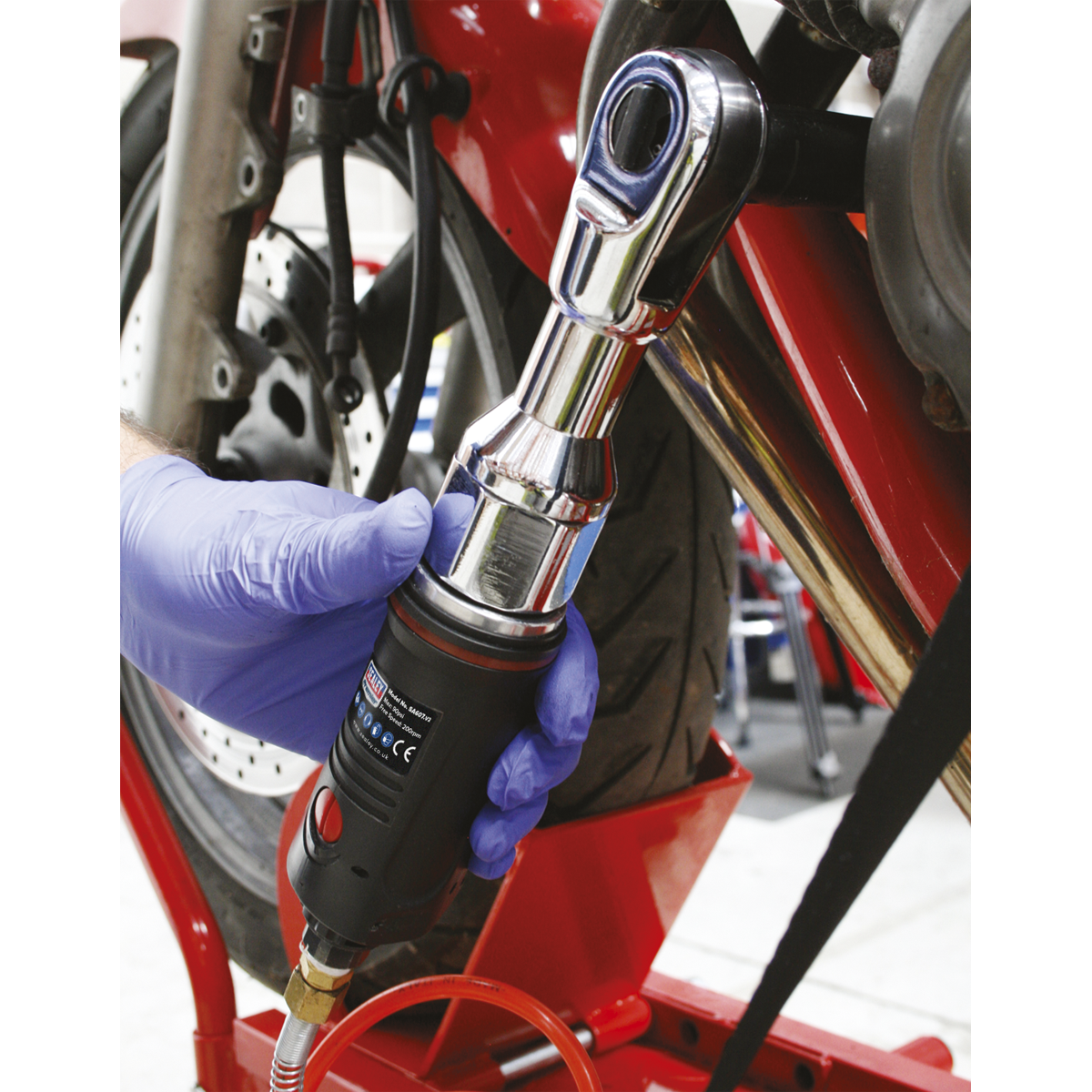 Premier SA607 Premier Air Ratchet Wrench 3/8"Sq Drive