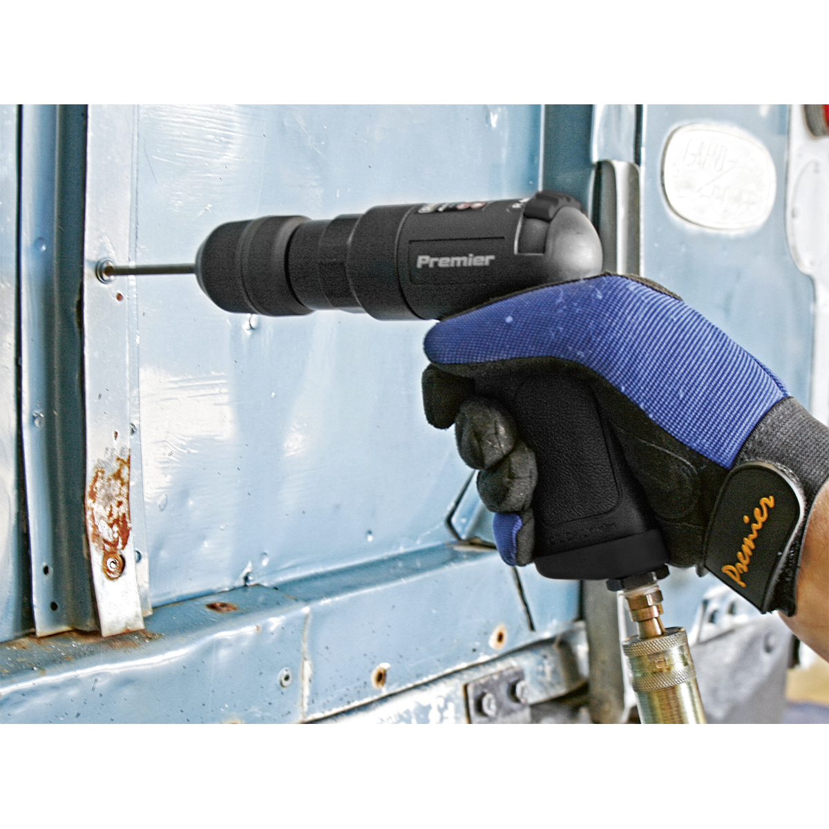 Premier SA620 Premier Composite Reversible Air Pistol Drill 10mm with Keyless Chuck