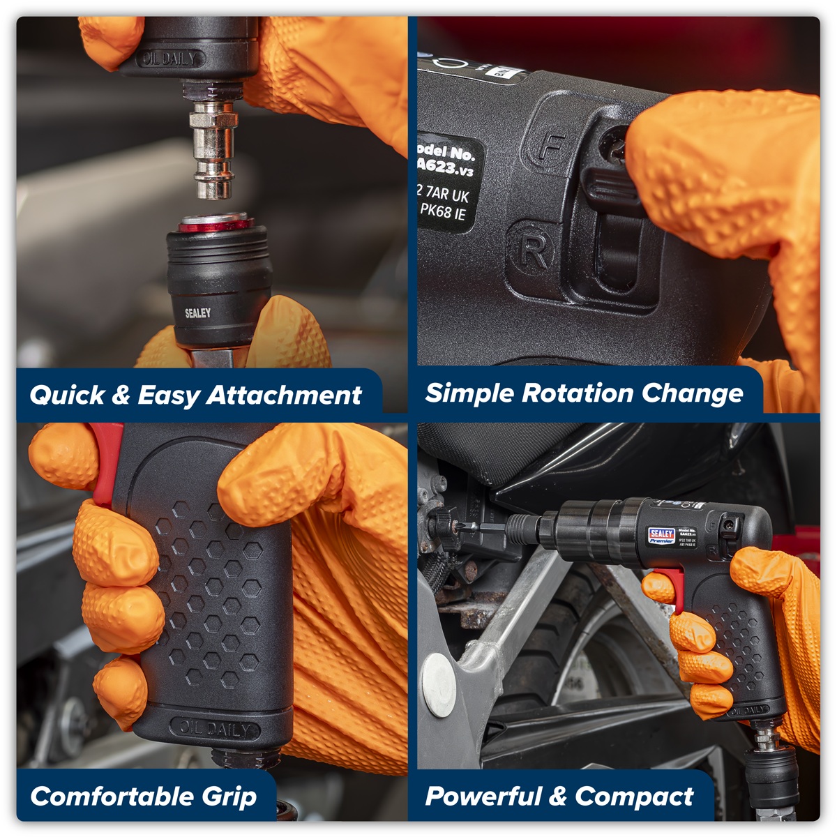 Premier SA623 Premier Composite Mini Air Screwdriver