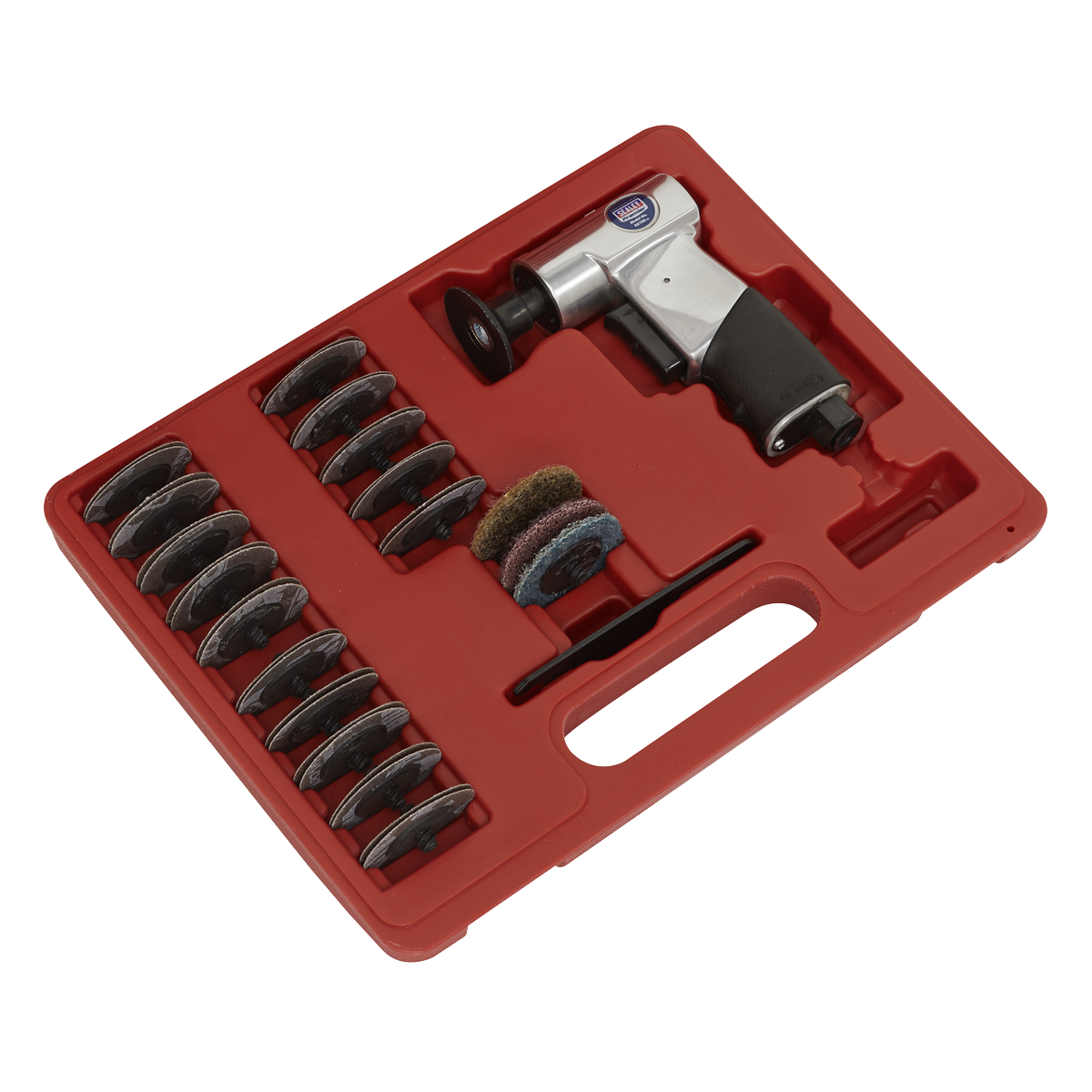 Premier SA720 Premier Air Mini Sander Kit 50mm 35pc