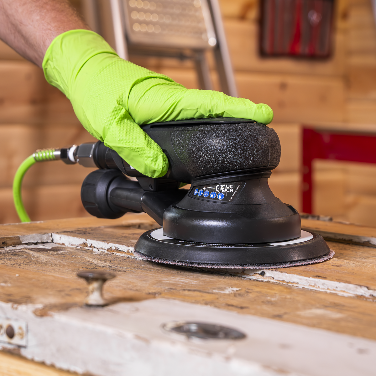 Premier SA801 Air Palm Orbital Sander Ø150mm Dust-Free