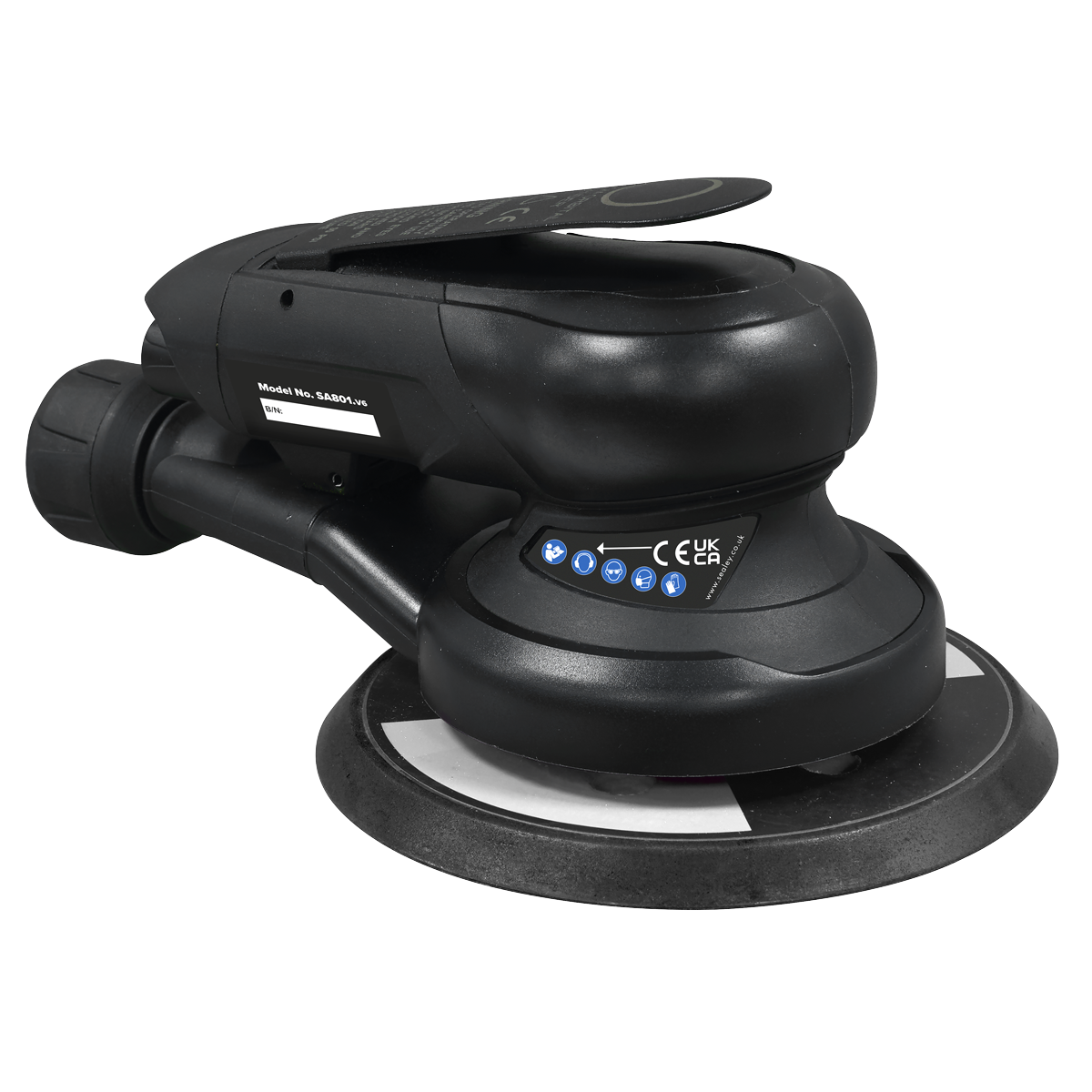 Premier SA801 Air Palm Orbital Sander Ø150mm Dust-Free