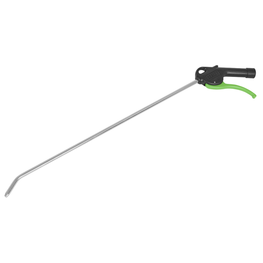 Premier SA9232 Premier Air Blow Gun with Angled Lance 1/4"BSP Air Inlet 480 x 8mm