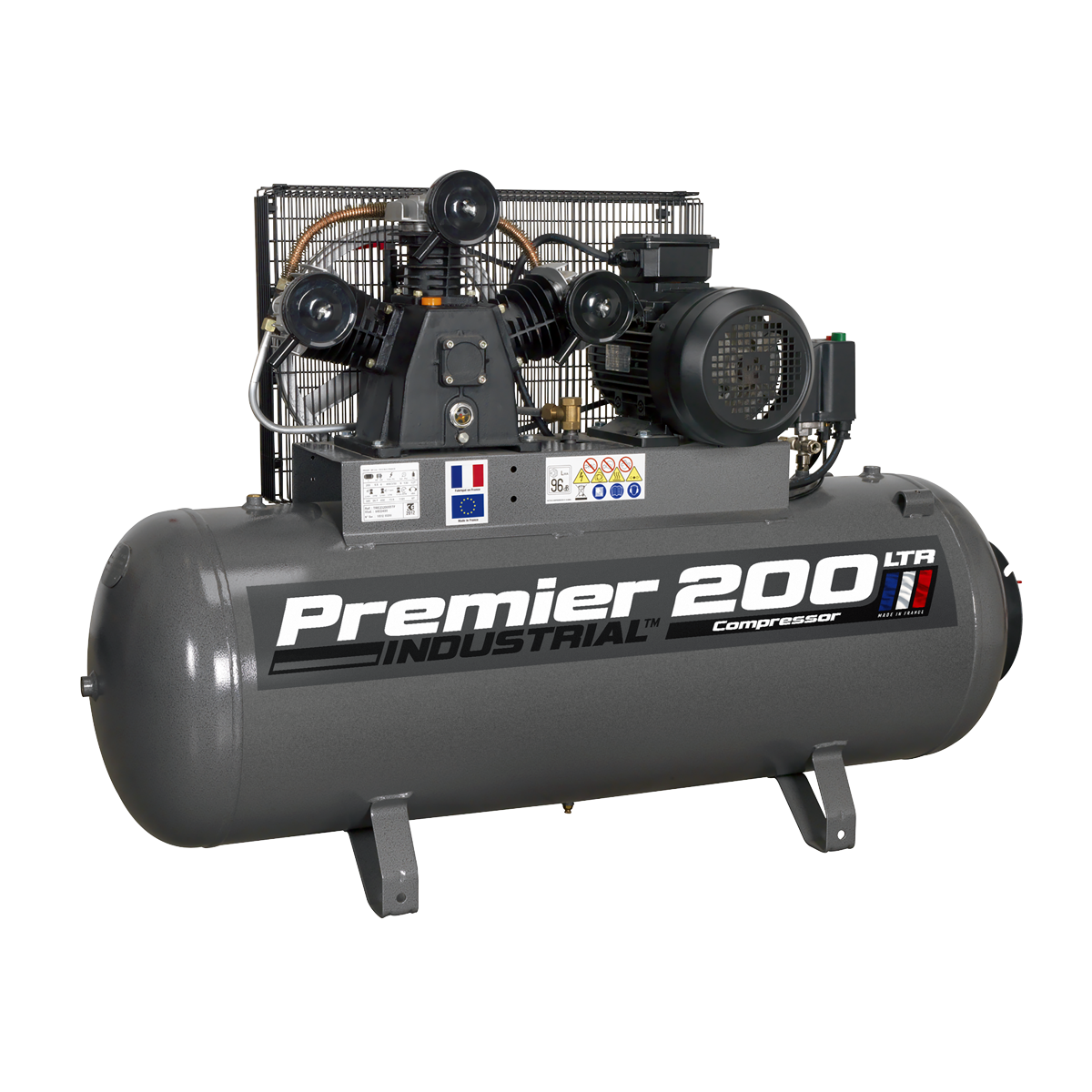 Premier SAC32055B Premier 200L Belt Drive Air Compressor 5.5hp