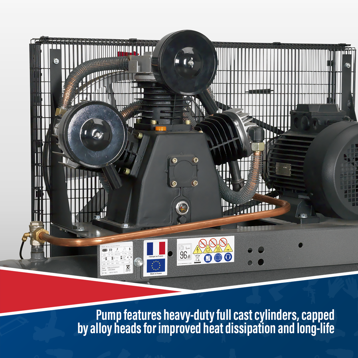 Premier SAC32775B Premier 270L Belt Drive Air Compressor 7.5hp
