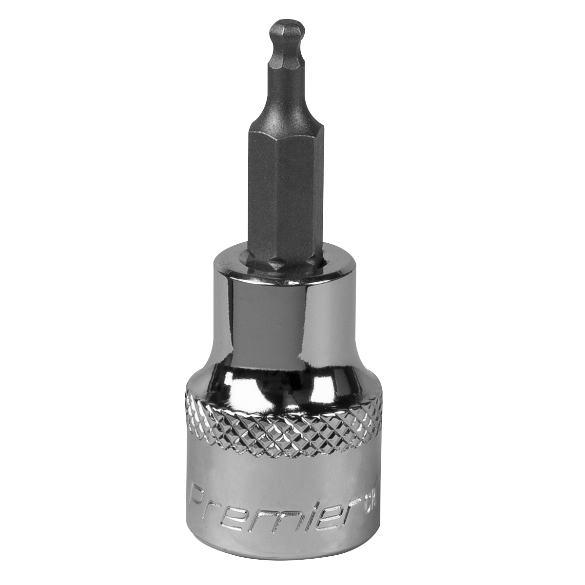 Premier SBBH001 Premier Ball-End Hex Socket Bit 3/8"Sq Drive 3mm