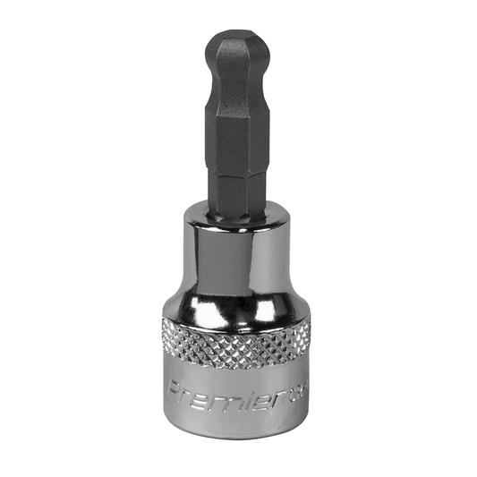 Premier SBBH005 Premier Ball-End Hex Socket Bit 3/8"Sq Drive 7mm