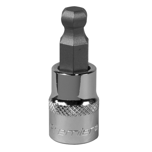 Premier SBBH007 Premier Ball-End Hex Socket Bit 3/8"Sq Drive 9mm