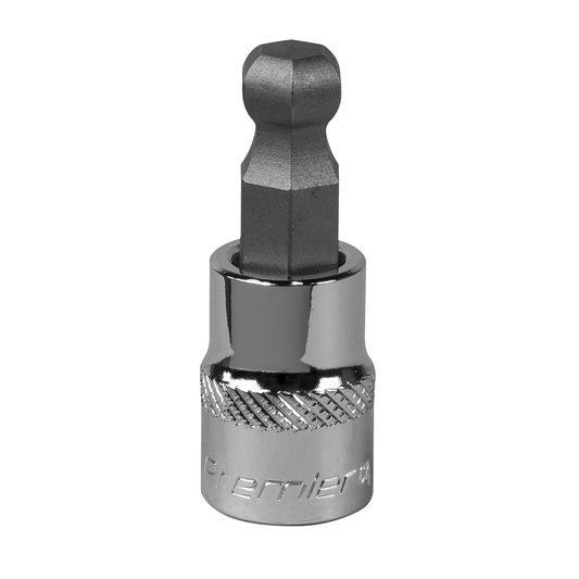 Premier SBBH008 Premier Ball-End Hex Socket Bit 3/8"Sq Drive 10mm