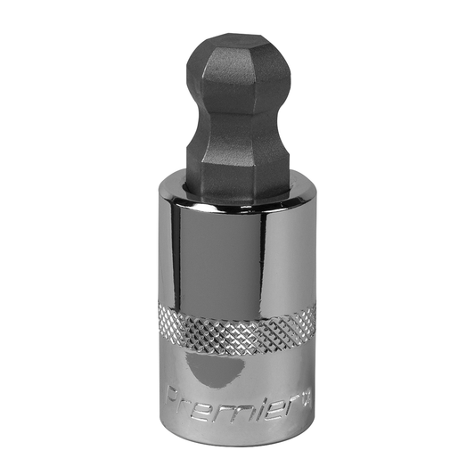 Premier SBBH011 Premier Ball-End Hex Socket Bit 1/2"Sq Drive 14mm