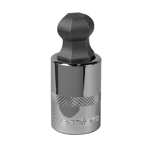 Premier SBBH012 Premier Ball-End Hex Socket Bit 1/2"Sq Drive 17mm