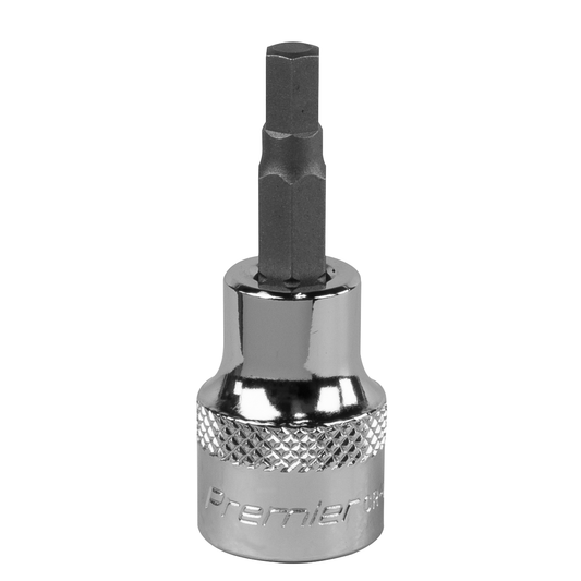 Premier SBH008 Premier Hex Socket Bit 3/8"Sq Drive 5mm