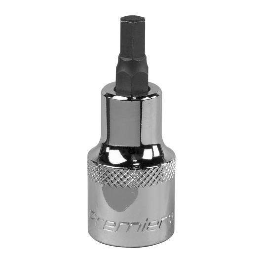 Premier SBH018 Premier Hex Socket Bit 1/2"Sq Drive 6mm
