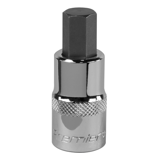 Premier SBH023 Premier Hex Socket Bit 1/2"Sq Drive 12mm