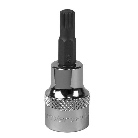 Premier SBS004 Premier Spline Socket Bit 3/8"Sq Drive M6