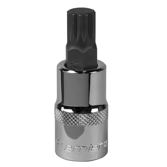 Premier SBS016 Premier Spline Socket Bit 1/2"Sq Drive M12