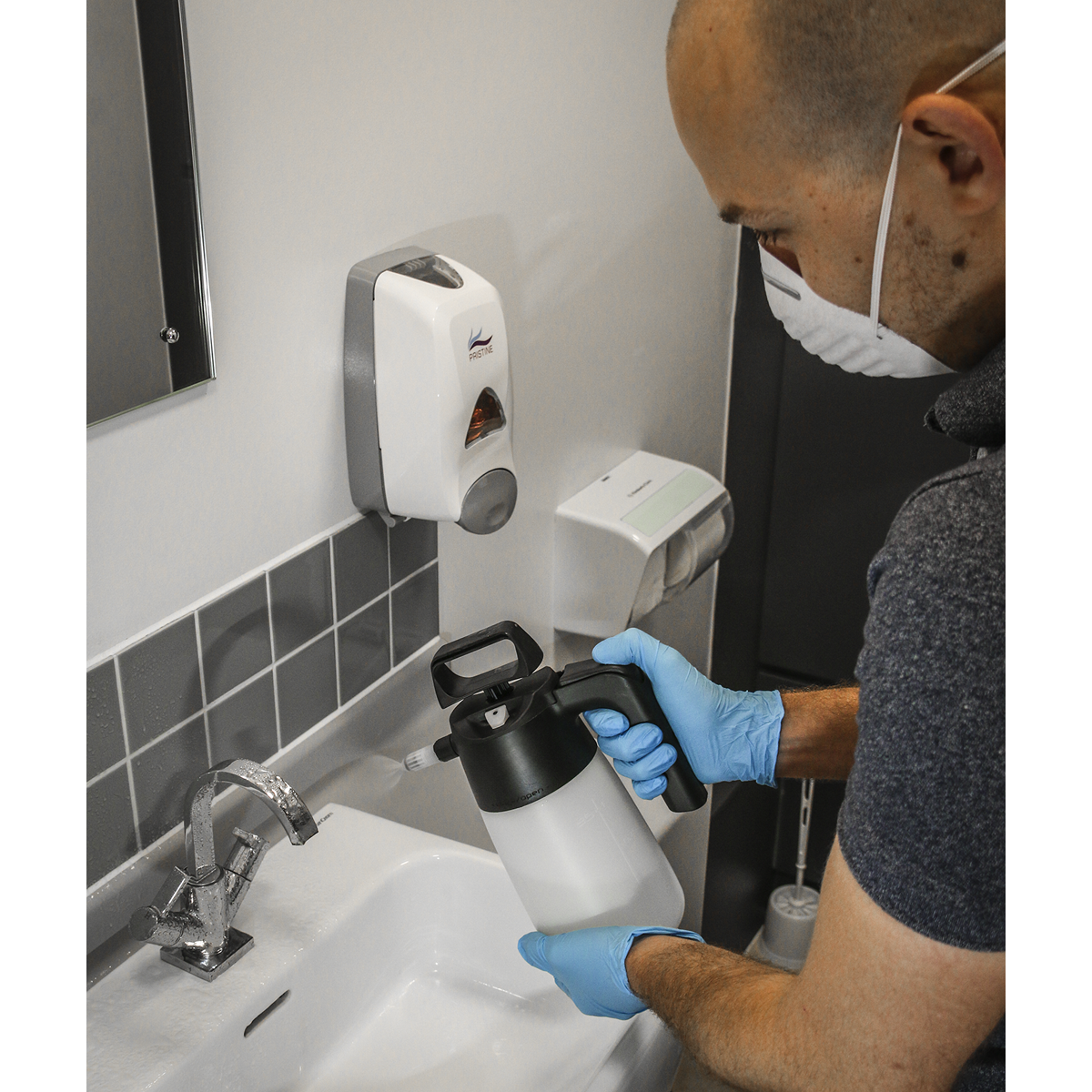 Premier SCSG07 Premier Industrial Detergent Pressure Sprayer 1L