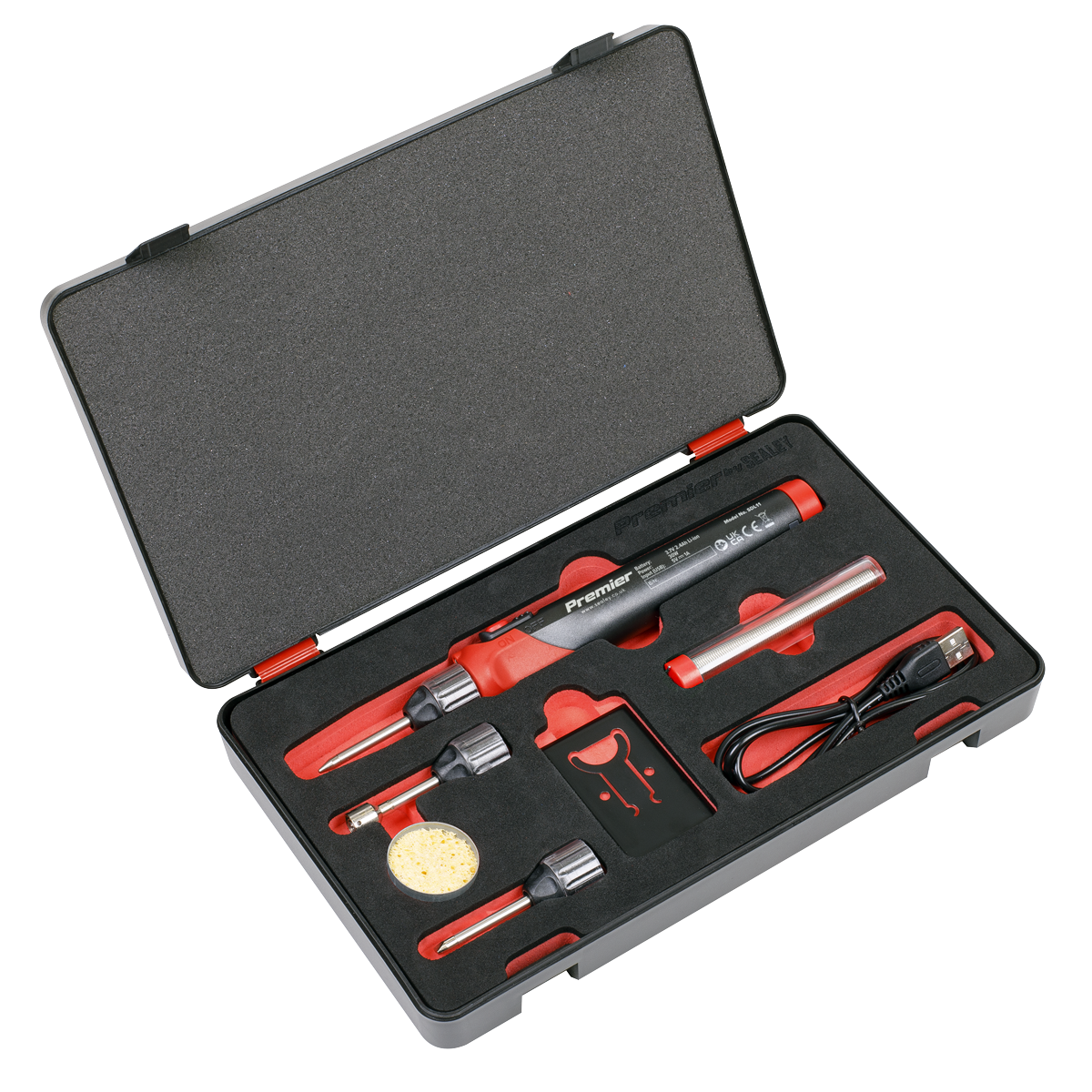 Premier SDL11 Premier Rechargeable Soldering Iron Kit 30W