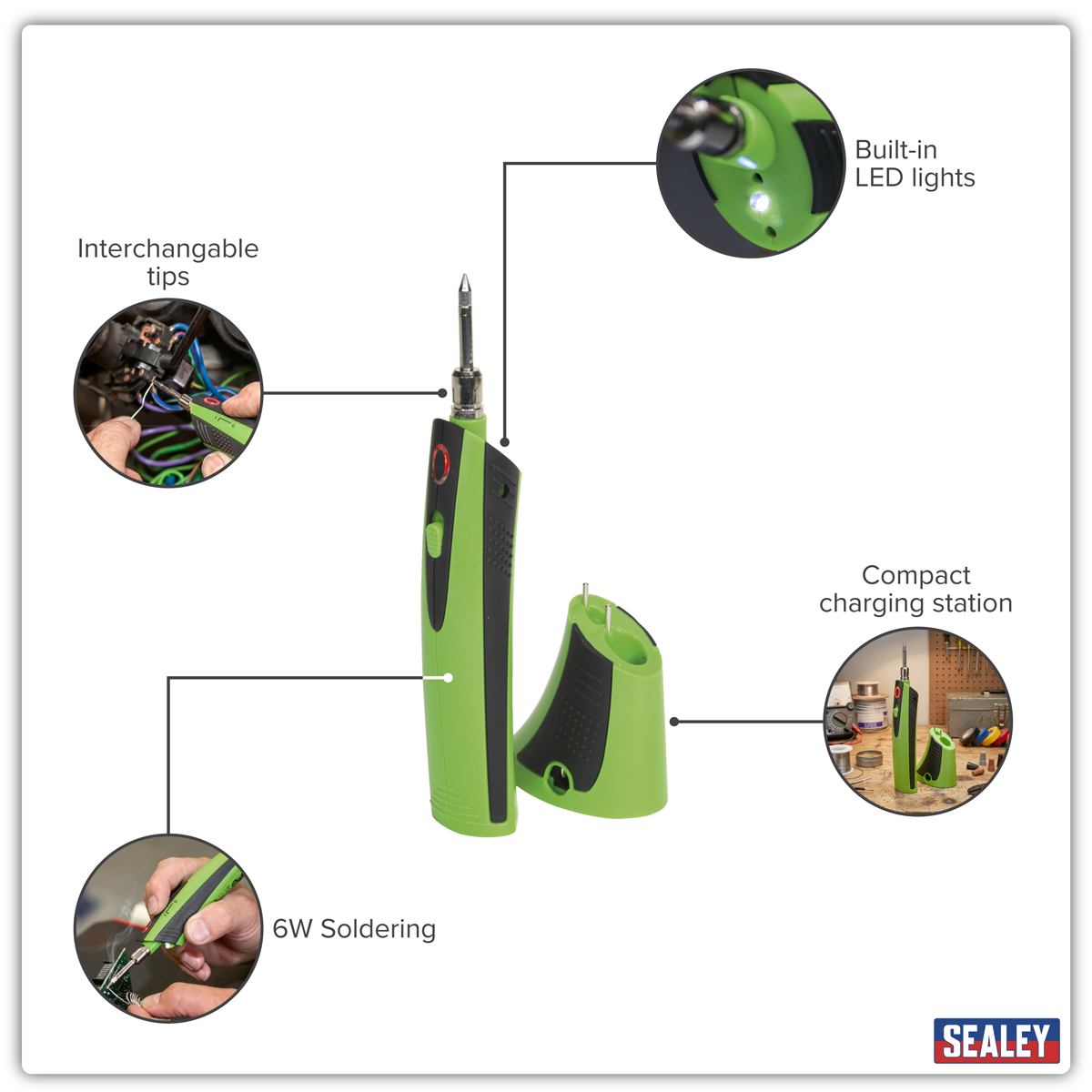 Premier SDL6 Premier Rechargeable Soldering Iron 6W