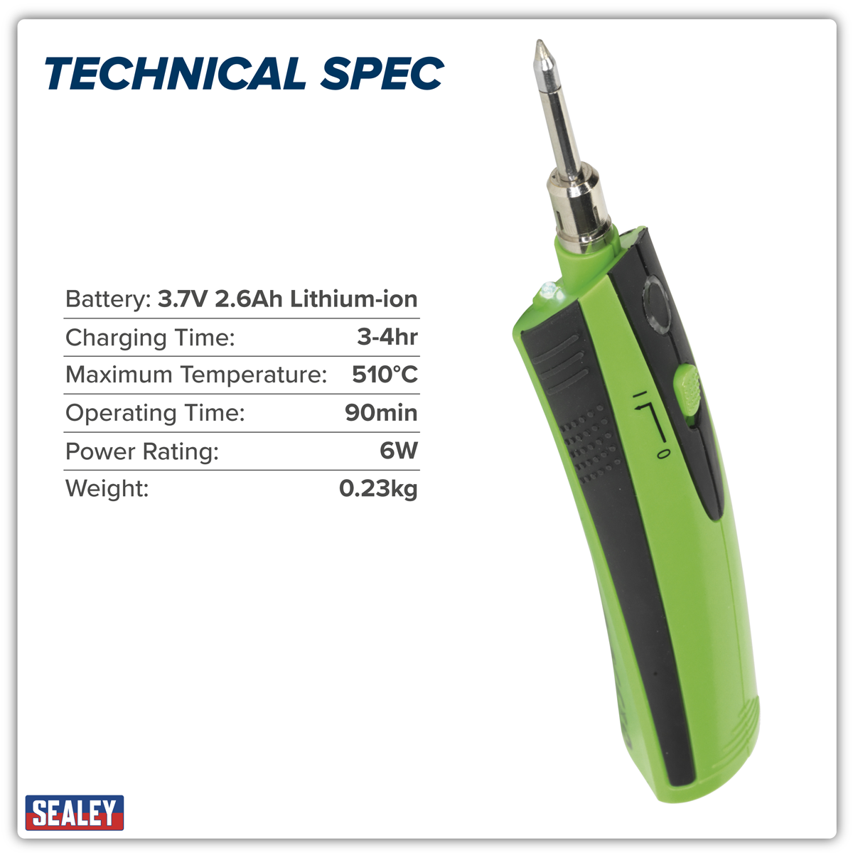 Premier SDL6 Premier Rechargeable Soldering Iron 6W