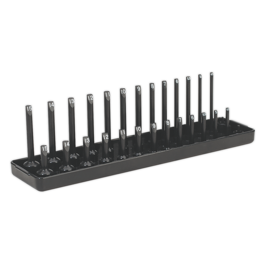 Premier SH1414 Premier Socket Holder 1/4"Sq Drive 4-15mm