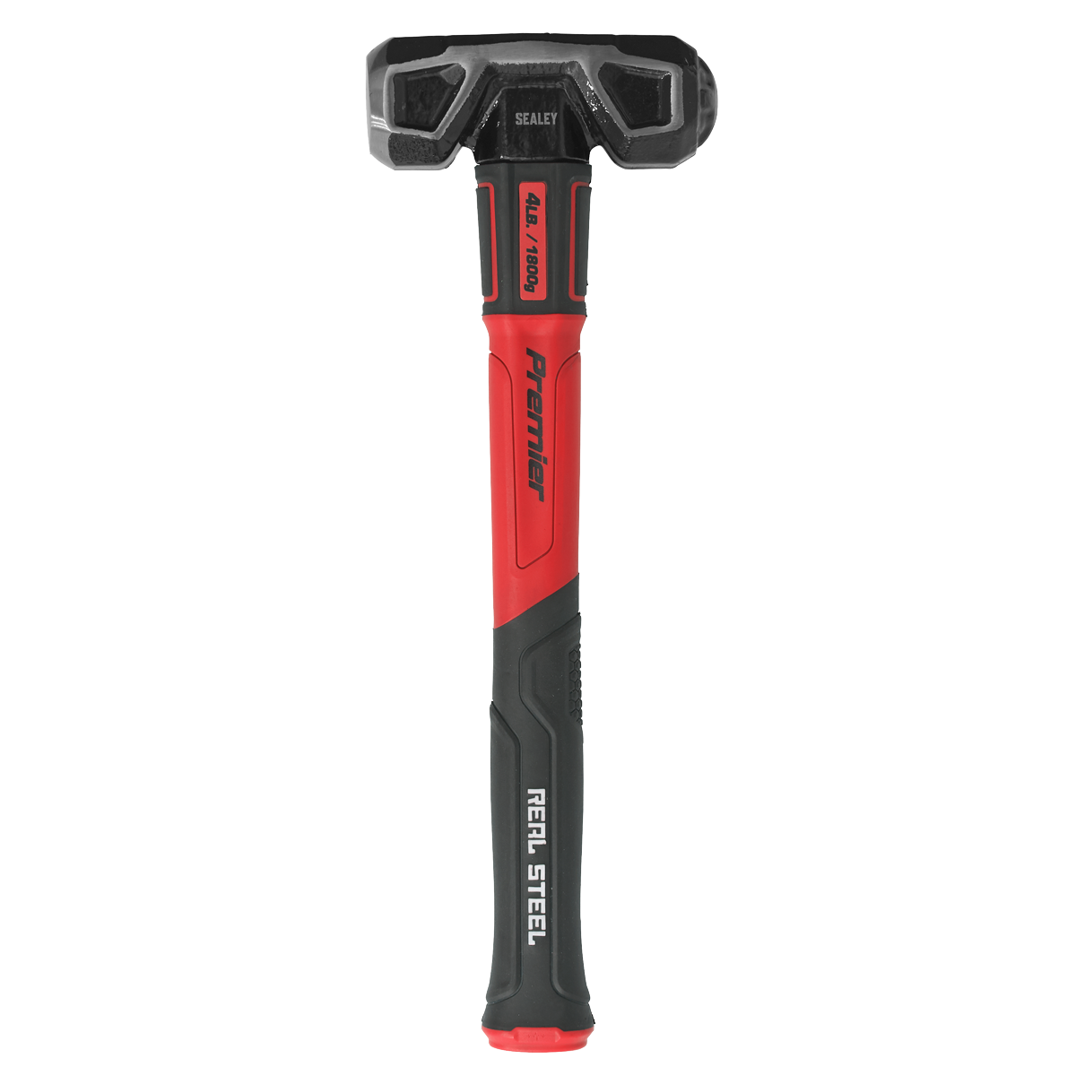 Premier SLHG04 Premier Short Handle Sledge Hammer with Fibreglass Shaft 4lb