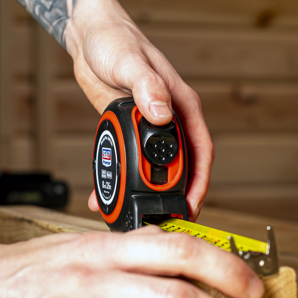 Premier SMT8H Premier Heavy-Duty Tape Measure 8m(26ft)