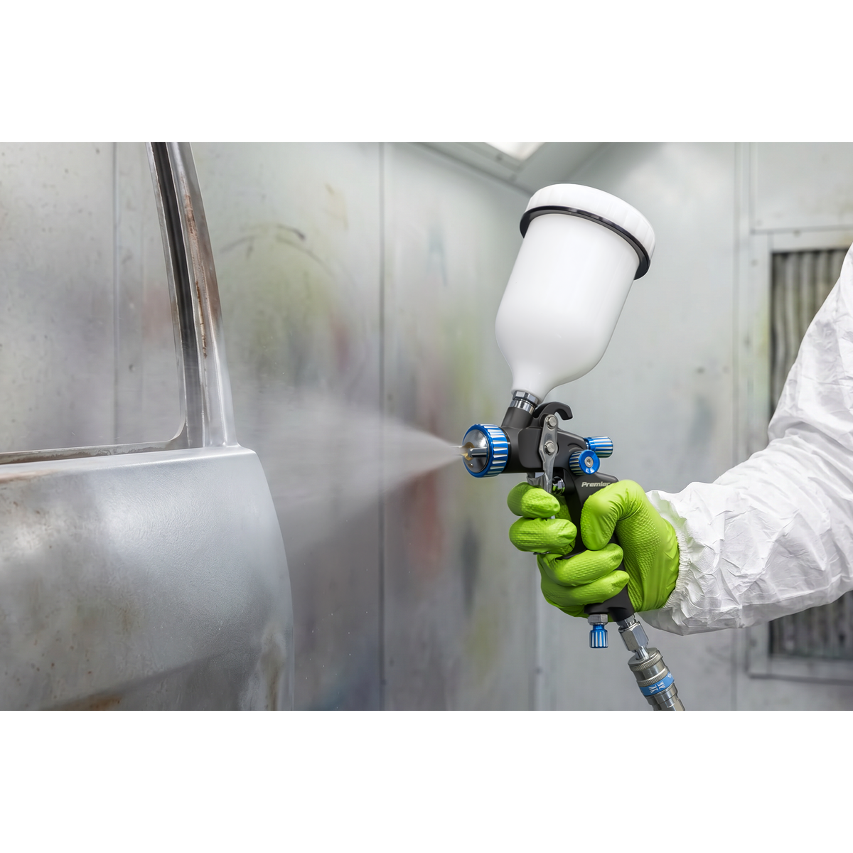 Premier SP01 Premier Professional SP Gravity Feed Spray Gun 1.4mm Set-Up