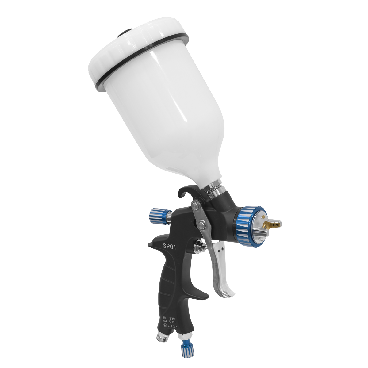 Premier SP01 Premier Professional SP Gravity Feed Spray Gun 1.4mm Set-Up